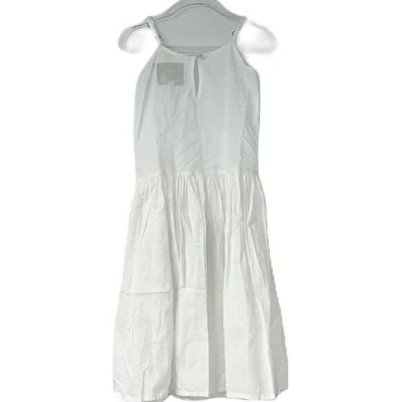 NWOT Love By Nellgstella Girls White Slip Dress sz 4 Spring summer vacation fun - Picture 3 of 10